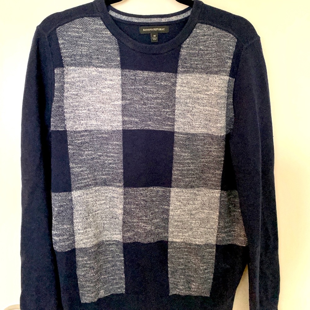 Men’s Navy Banana Republic Sweater (M)